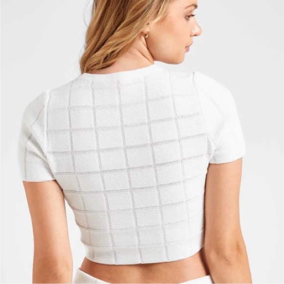 Solid & Striped White Cara Top NEW size Large - Picture 4 of 7